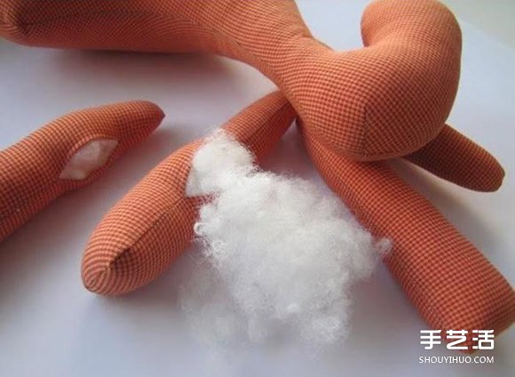布艺马手工制作带图纸 毛绒玩具马DIY图解(图5) 布艺马手工制作带图纸 毛绒玩具马DIY图解(图5)
