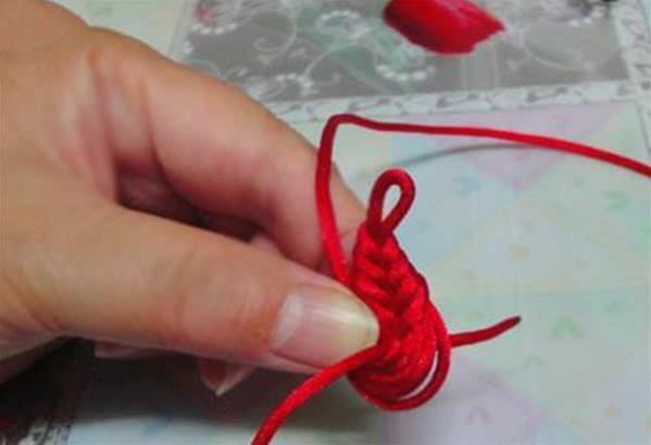 中国结之琵琶盘扣手工编法教程(图4)