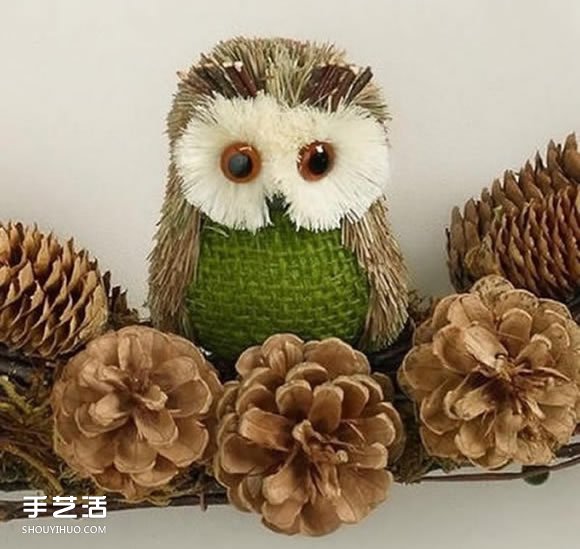 塑料瓶制作猫头鹰教程 幼儿园猫头鹰模型DIY(图1)