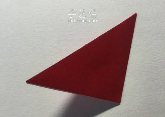 简单折纸4个花瓣 粘合得到一朵四瓣花!(图3) 简单折纸4个花瓣 粘合得到一朵四瓣花!(图3)