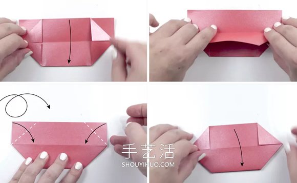 折纸八瓣莲花的视频教程 包括花瓣和叶子折法(图3) 折纸八瓣莲花的视频教程 包括花瓣和叶子折法(图3)