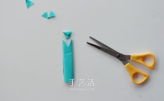 简单的绢纸花手工制作图解教程(图5) 简单的绢纸花手工制作图解教程(图5)