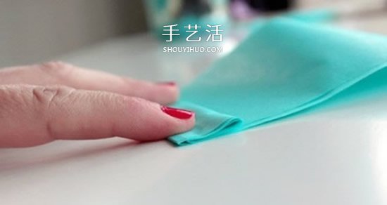 简单的绢纸花手工制作图解教程(图4) 简单的绢纸花手工制作图解教程(图4)