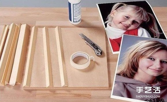 创意多角度装饰画DIY手工制作图解教程(图2) 创意多角度装饰画DIY手工制作图解教程(图2)