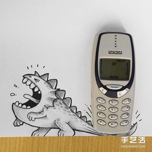 二次元和三次元结合 DIY充满童趣的漫画图片(图1) 二次元和三次元结合 DIY充满童趣的漫画图片(图1)