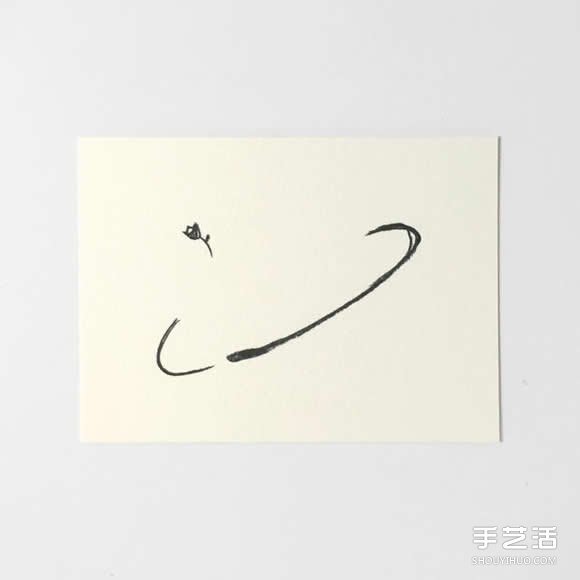 简单的明信片上手绘插图 用咖啡渍来完美收尾(图4) 简单的明信片上手绘插图 用咖啡渍来完美收尾(图4)