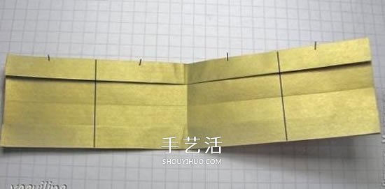 冬天的美丽折纸手工 立体雪花花球的折法图解(图6) 冬天的美丽折纸手工 立体雪花花球的折法图解(图6)