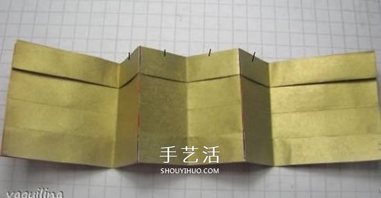 冬天的美丽折纸手工 立体雪花花球的折法图解(图7) 冬天的美丽折纸手工 立体雪花花球的折法图解(图7)