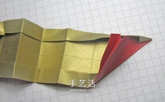 冬天的美丽折纸手工 立体雪花花球的折法图解(图11) 冬天的美丽折纸手工 立体雪花花球的折法图解(图11)