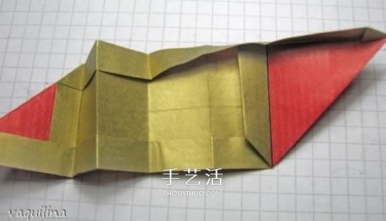 冬天的美丽折纸手工 立体雪花花球的折法图解(图13) 冬天的美丽折纸手工 立体雪花花球的折法图解(图13)