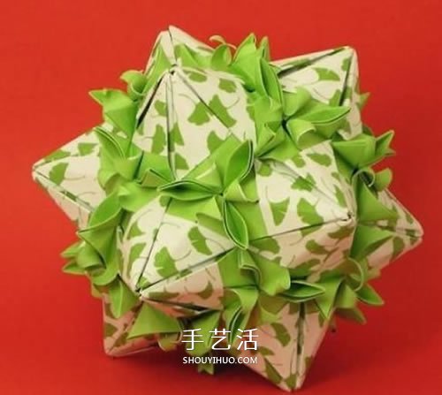 春意盎然的花球!手工折纸立体纸花球的教程(图24) 春意盎然的花球!手工折纸立体纸花球的教程(图24)