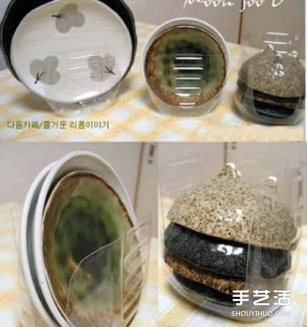 塑料瓶废物利用DIY制作碗碟杯具收纳架 - 诺云双维造物网