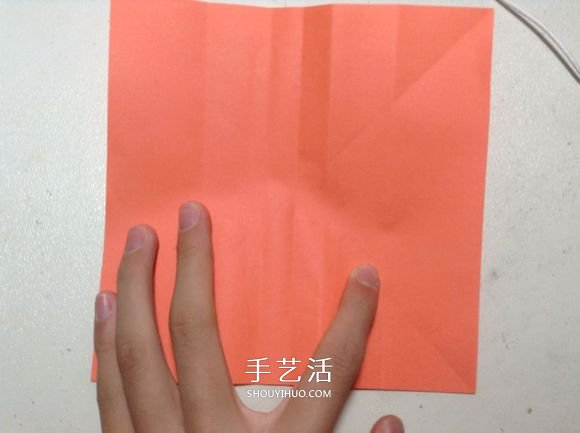 怎么折纸月季花的方法 手工月季花的折法图解(图8) 怎么折纸月季花的方法 手工月季花的折法图解(图8)