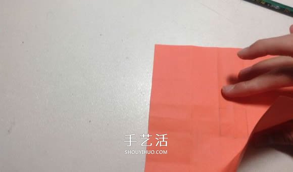 怎么折纸月季花的方法 手工月季花的折法图解(图16) 怎么折纸月季花的方法 手工月季花的折法图解(图16)