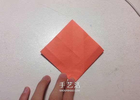 怎么折纸月季花的方法 手工月季花的折法图解(图19) 怎么折纸月季花的方法 手工月季花的折法图解(图19)