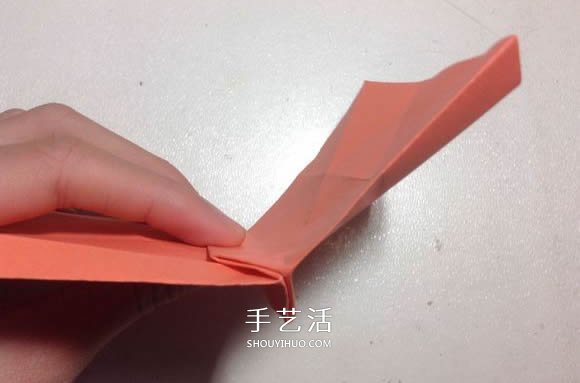 怎么折纸月季花的方法 手工月季花的折法图解(图28) 怎么折纸月季花的方法 手工月季花的折法图解(图28)