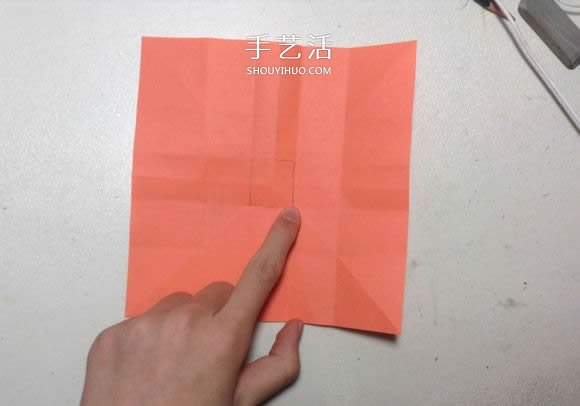 怎么折纸月季花的方法 手工月季花的折法图解(图15) 怎么折纸月季花的方法 手工月季花的折法图解(图15)