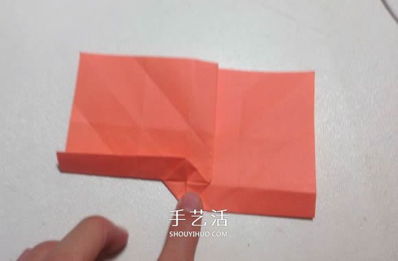 怎么折纸月季花的方法 手工月季花的折法图解(图31) 怎么折纸月季花的方法 手工月季花的折法图解(图31)