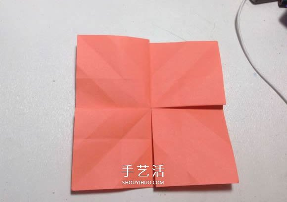 怎么折纸月季花的方法 手工月季花的折法图解(图33) 怎么折纸月季花的方法 手工月季花的折法图解(图33)