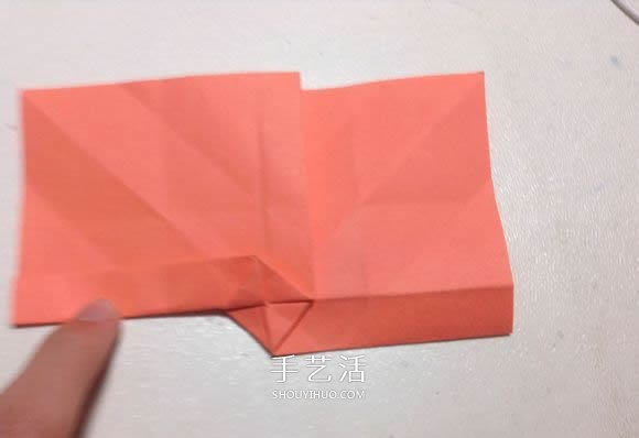 怎么折纸月季花的方法 手工月季花的折法图解(图30) 怎么折纸月季花的方法 手工月季花的折法图解(图30)