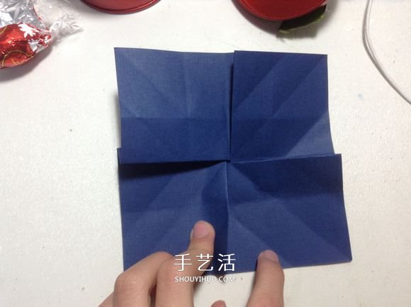 怎么折纸月季花的方法 手工月季花的折法图解(图36) 怎么折纸月季花的方法 手工月季花的折法图解(图36)