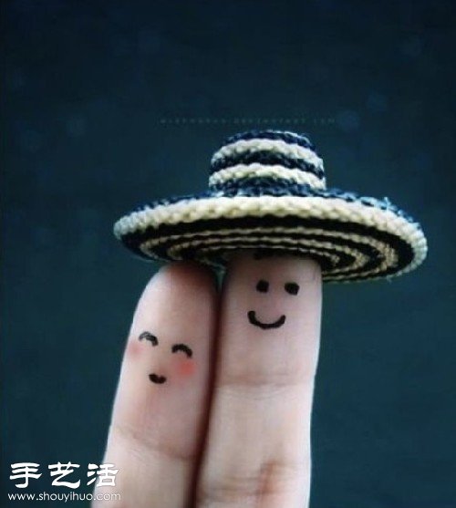 手指+简笔画 DIY温馨浪漫“爱相随”(图3)