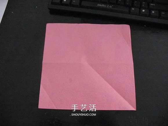 赠送初恋的小礼物!折纸蔷薇戒指的折法图解(图11) 赠送初恋的小礼物!折纸蔷薇戒指的折法图解(图11)