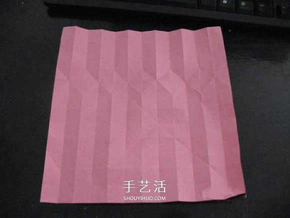 赠送初恋的小礼物!折纸蔷薇戒指的折法图解(图33) 赠送初恋的小礼物!折纸蔷薇戒指的折法图解(图33)