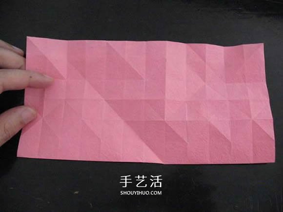 赠送初恋的小礼物!折纸蔷薇戒指的折法图解(图53) 赠送初恋的小礼物!折纸蔷薇戒指的折法图解(图53)