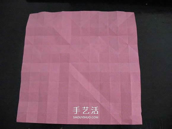 赠送初恋的小礼物!折纸蔷薇戒指的折法图解(图55) 赠送初恋的小礼物!折纸蔷薇戒指的折法图解(图55)