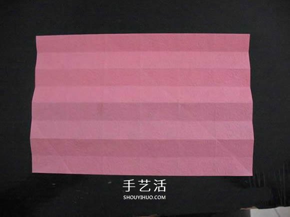 赠送初恋的小礼物!折纸蔷薇戒指的折法图解(图24) 赠送初恋的小礼物!折纸蔷薇戒指的折法图解(图24)