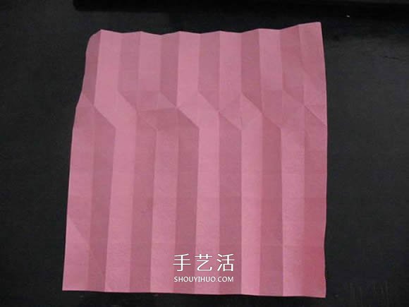 赠送初恋的小礼物!折纸蔷薇戒指的折法图解(图31) 赠送初恋的小礼物!折纸蔷薇戒指的折法图解(图31)