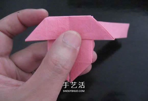 赠送初恋的小礼物!折纸蔷薇戒指的折法图解(图83) 赠送初恋的小礼物!折纸蔷薇戒指的折法图解(图83)