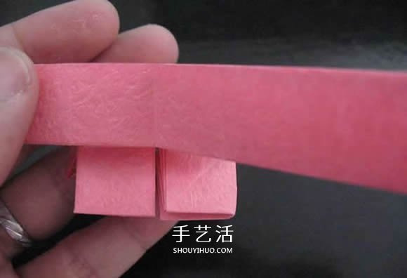 赠送初恋的小礼物!折纸蔷薇戒指的折法图解(图98) 赠送初恋的小礼物!折纸蔷薇戒指的折法图解(图98)