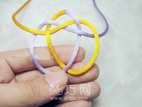 中国结之锦囊结（纲目结）编法图解教程(图1)