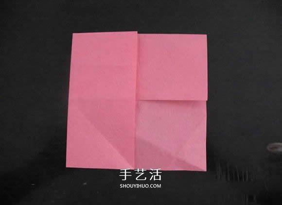 赠送初恋的小礼物!折纸蔷薇戒指的折法图解(图14) 赠送初恋的小礼物!折纸蔷薇戒指的折法图解(图14)