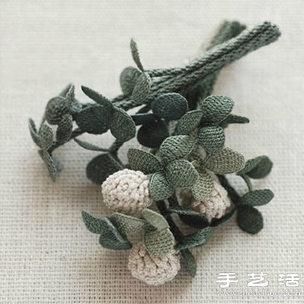 日本Jungjun的森系手工针织花卉(图9) 日本Jungjun的森系手工针织花卉(图9)