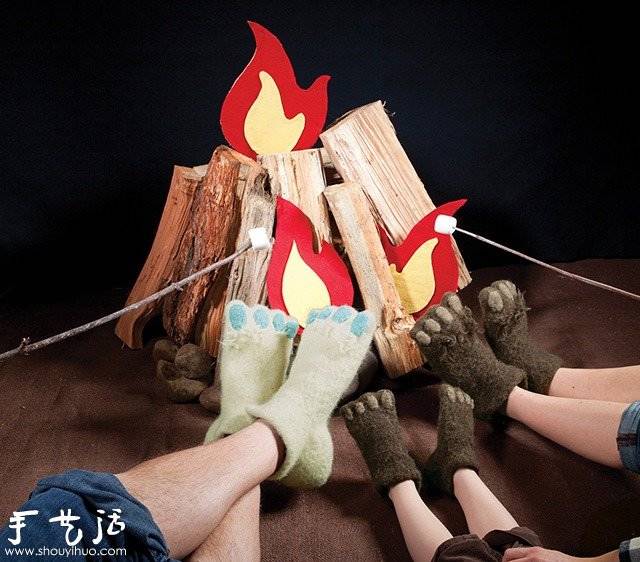 充满生活情趣的毛线针织作品(图1)