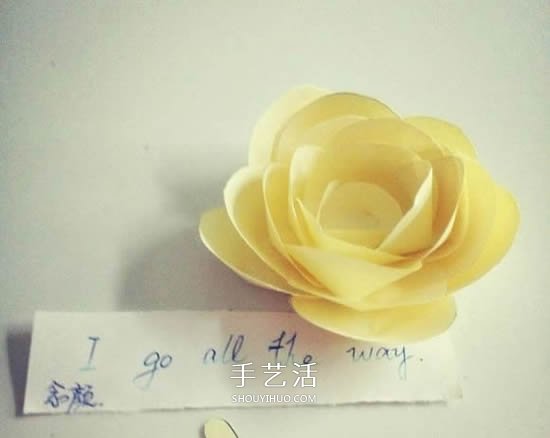 简单纸花怎么做图解 组合式花朵的制作方法 - 诺云双维造物网