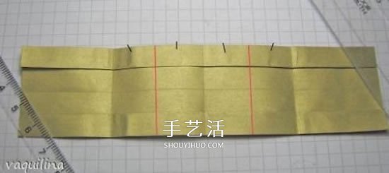 冬天的美丽折纸手工 立体雪花花球的折法图解(图5) 冬天的美丽折纸手工 立体雪花花球的折法图解(图5)