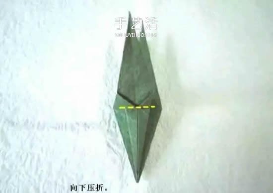 折纸花朵不可少!简单花萼的折纸方法图解(图16) 折纸花朵不可少!简单花萼的折纸方法图解(图16)