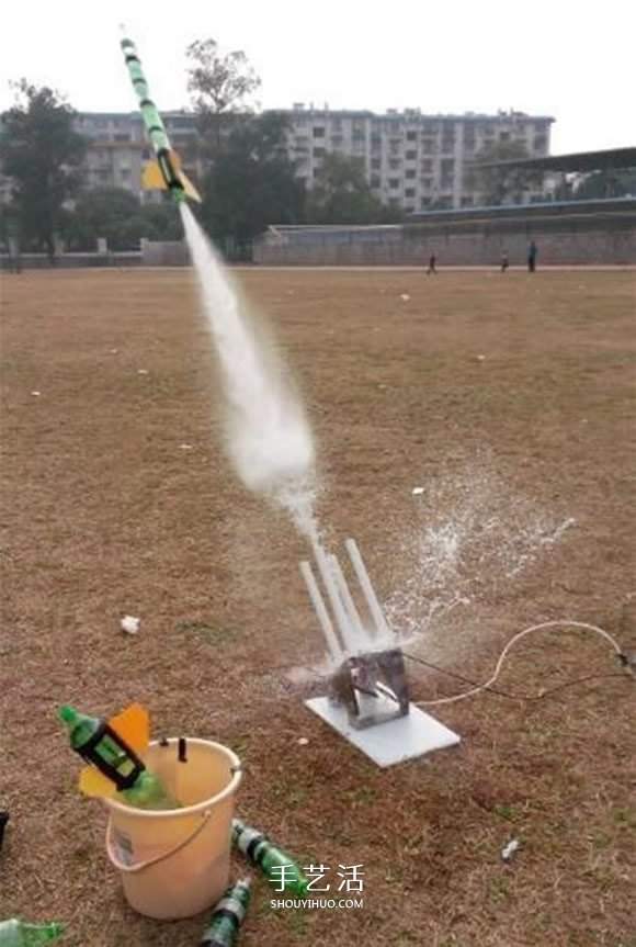 水火箭制作方法图解 自制水火箭的设计与制作 - 诺云双维造物网