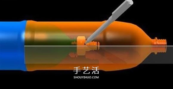 水火箭制作方法图解 自制水火箭的设计与制作(图39) 水火箭制作方法图解 自制水火箭的设计与制作(图39)