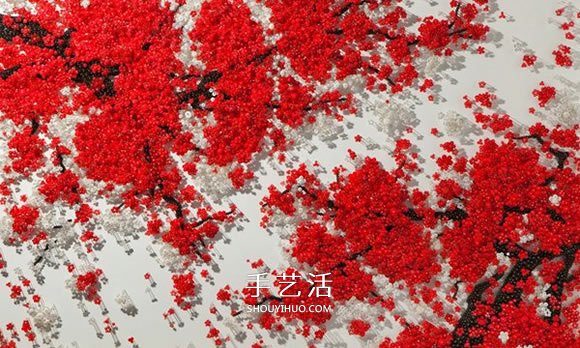 复杂且有诗意 利用扣子和钉子DIY制作创意画 - 诺云双维造物网