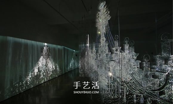 复杂且有诗意 利用扣子和钉子DIY制作创意画(图7) 复杂且有诗意 利用扣子和钉子DIY制作创意画(图7)