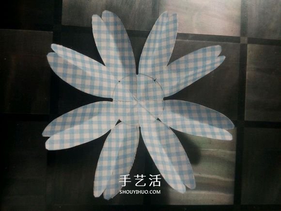 简单手工做太阳花教程 向日葵花的做法图解(图3) 简单手工做太阳花教程 向日葵花的做法图解(图3)