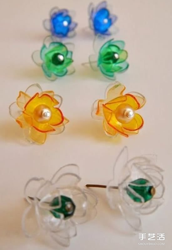 塑料花的做法图解 手工塑料花制作方法步骤 - 诺云双维造物网