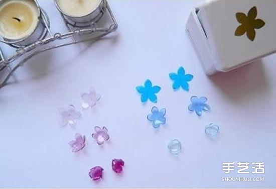 塑料花的做法图解 手工塑料花制作方法步骤(图2) 塑料花的做法图解 手工塑料花制作方法步骤(图2)