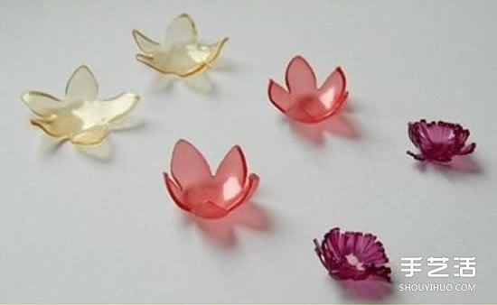 塑料花的做法图解 手工塑料花制作方法步骤(图5) 塑料花的做法图解 手工塑料花制作方法步骤(图5)