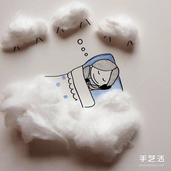 创意画作品欣赏:讲述可爱女生的日常生活(图5) 创意画作品欣赏:讲述可爱女生的日常生活(图5)